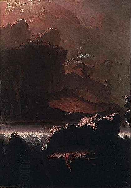John Martin Sadak in Search of the Waters of Oblivion oil painting picture
